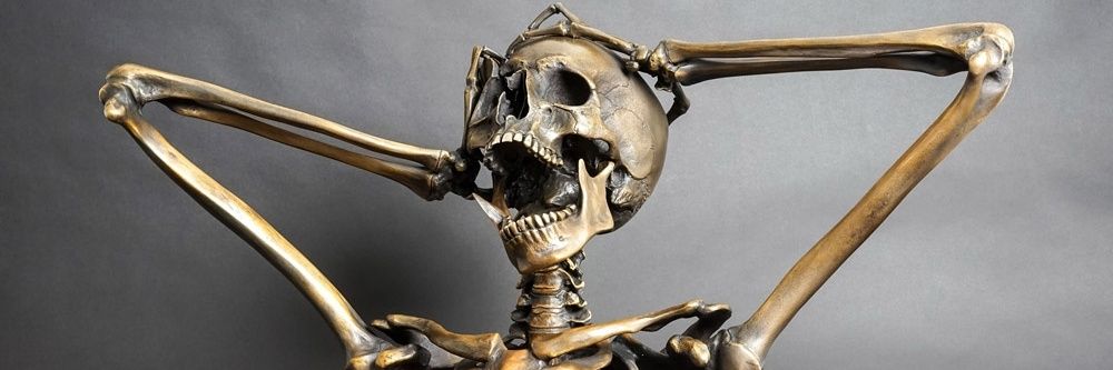 Mild-Mannered Skeleton banner