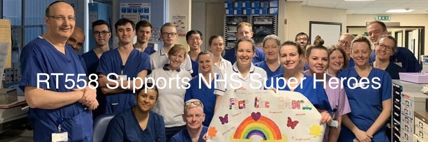 Saddleworth RT 558 banner