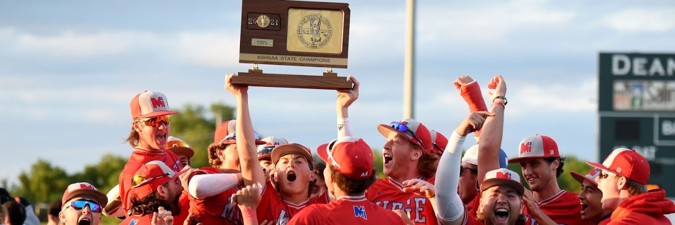 Bishop Miege Baseball banner