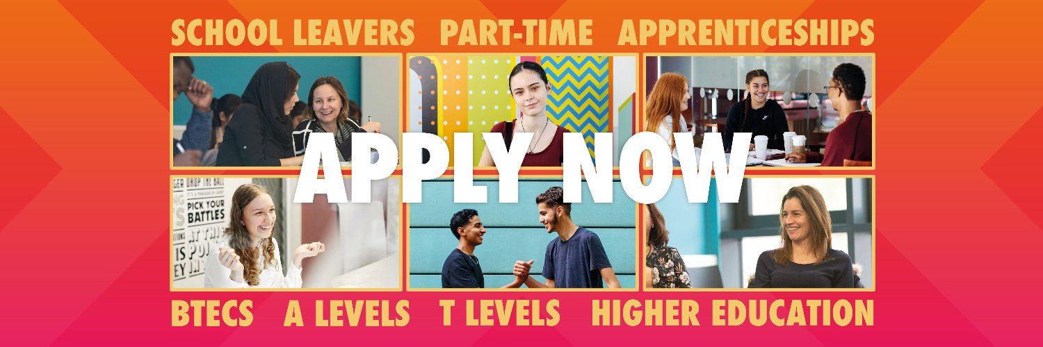 West Herts College banner