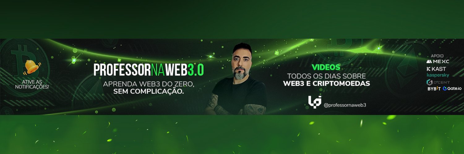 Professor na web 3.0 banner