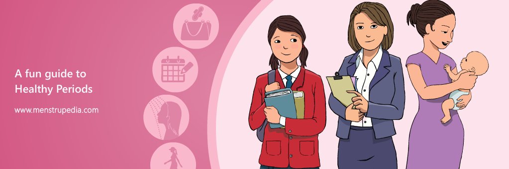 Menstrupedia banner