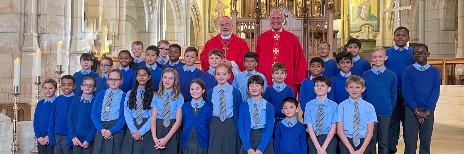 St Patrick's Catholic Primary Academy, Hudds banner