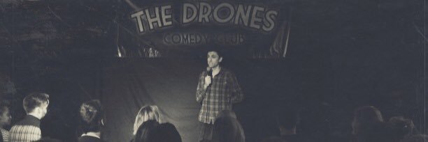 Drones Comedy Club banner