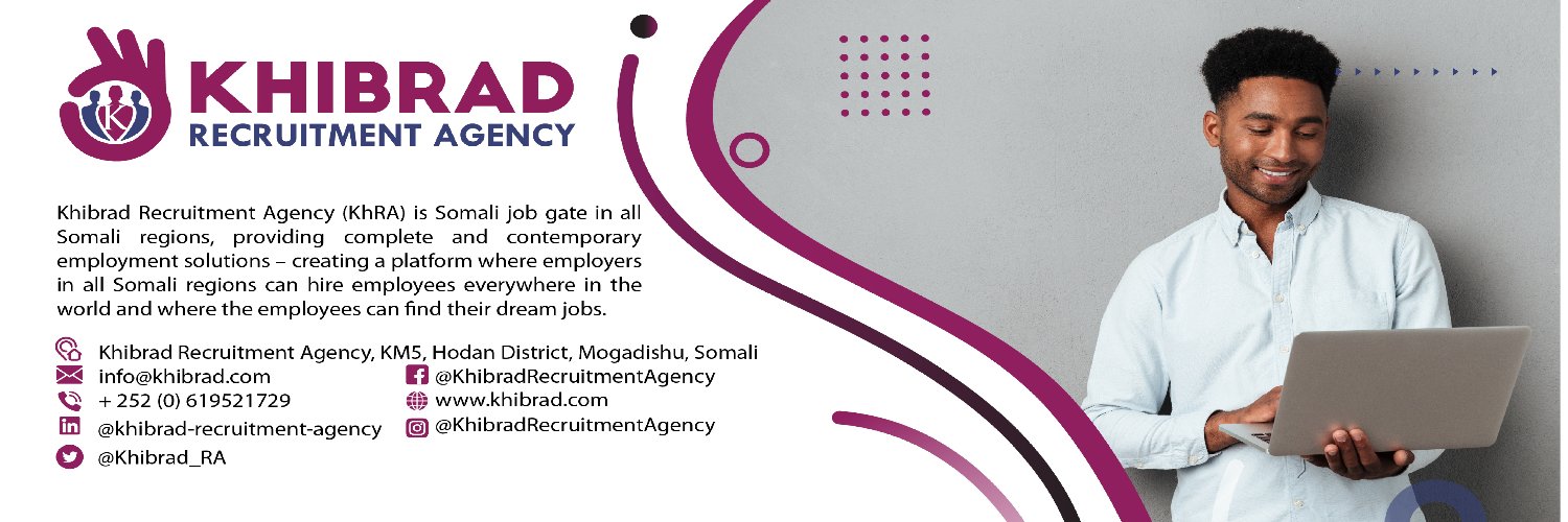Khibrad Recruitment Agency is Somali Job Gate that banner