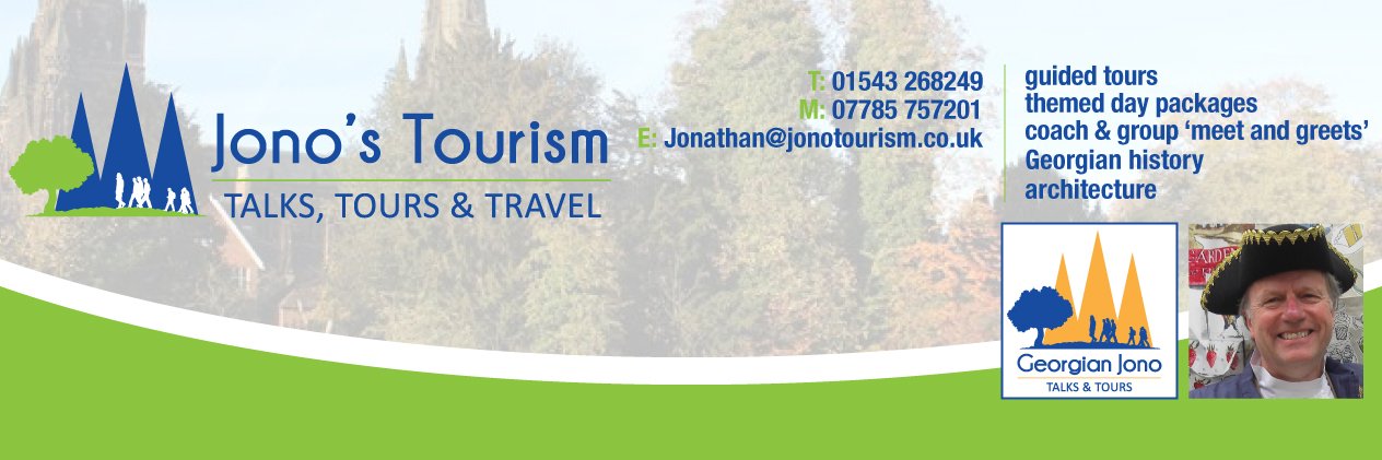 Jono's Lichfield Tourism banner