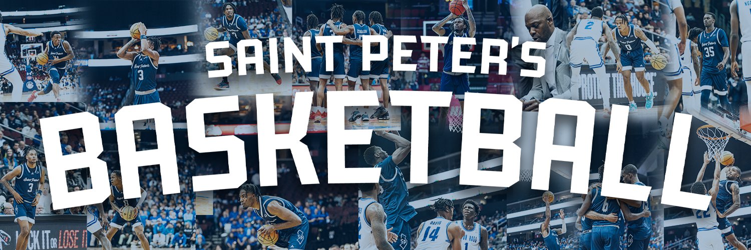 Saint Peter's Men's Basketball's banner