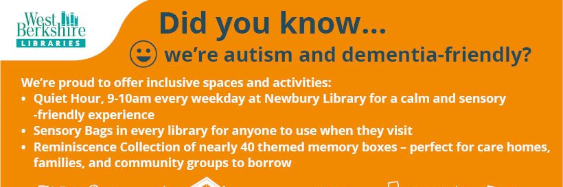 West Berkshire Libraries banner