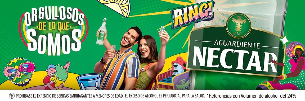 Aguardiente Nectar Oficial banner