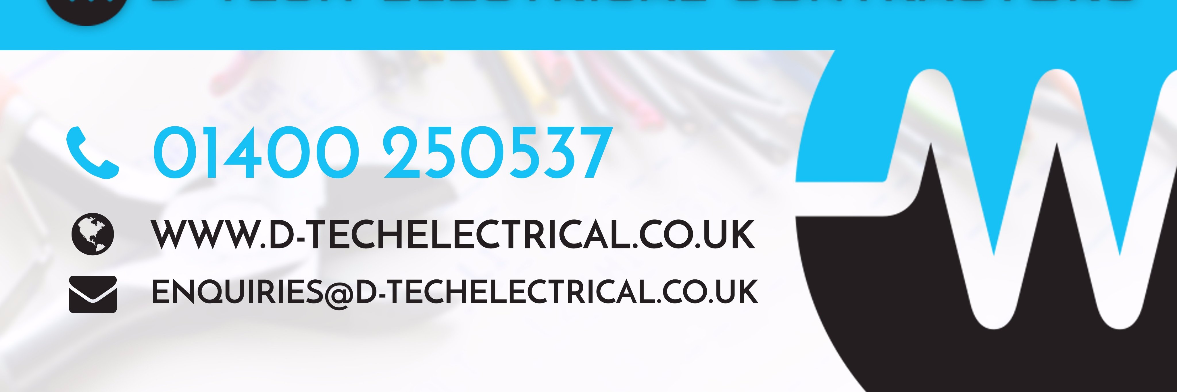 D Tech Electrical banner