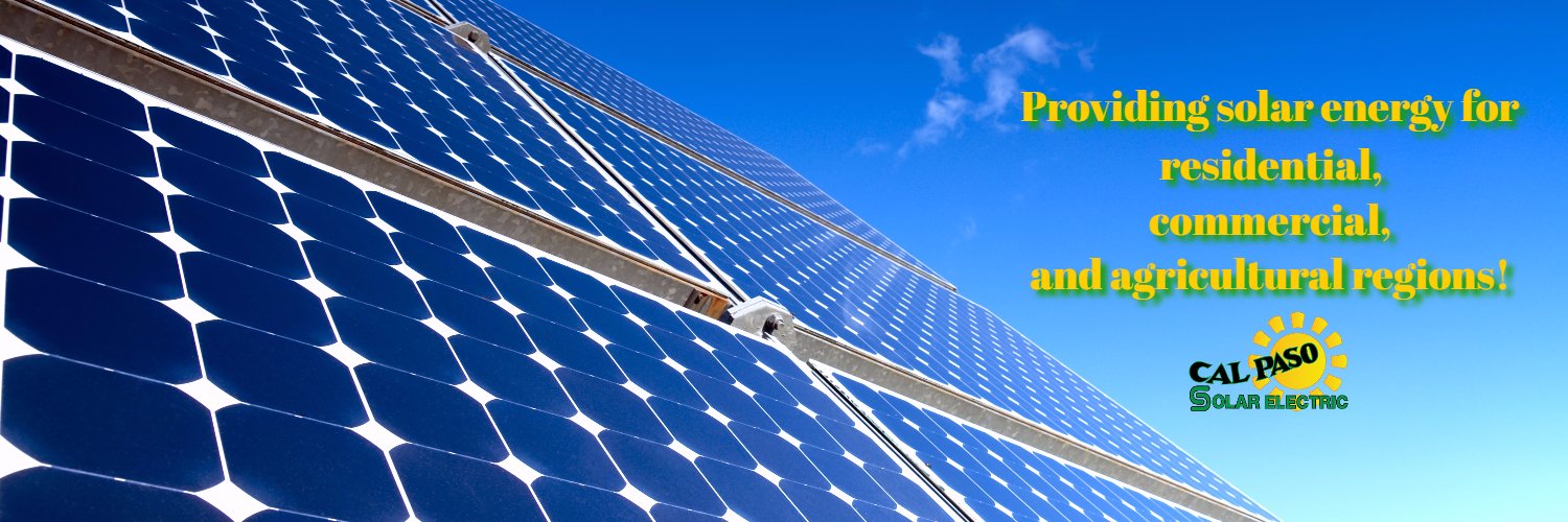CalPasoSolar's profile banner image