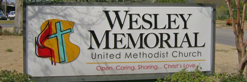 Wesley Memorial UMC banner