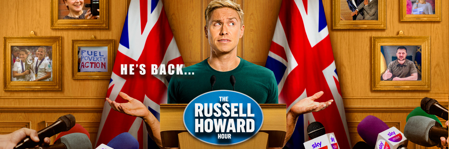 Russell Howard Hour banner