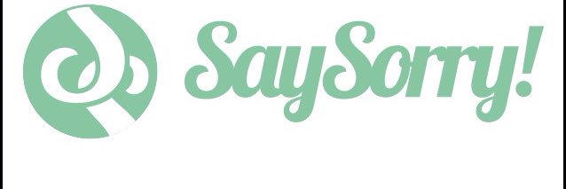 SAY SORRY INDONESIA banner