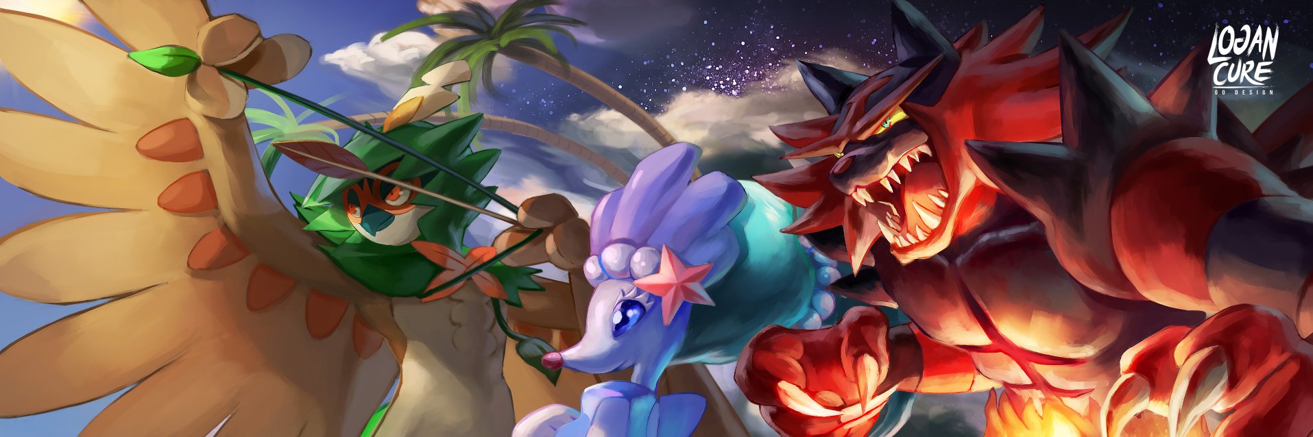 Logan Cure art banner