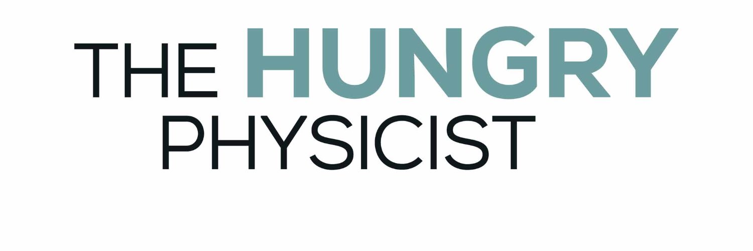 The Hungry Physicist banner