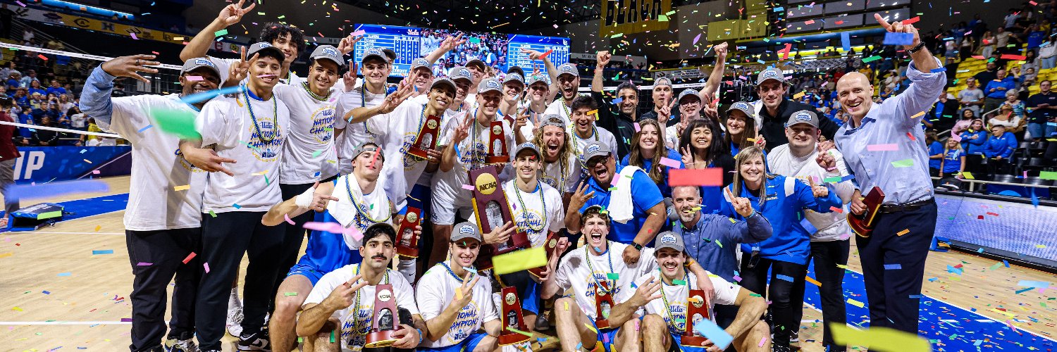 UCLA M. Volleyball banner