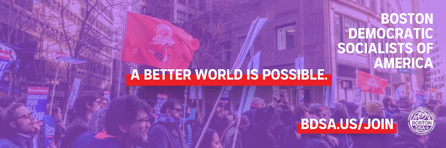 Boston DSA banner