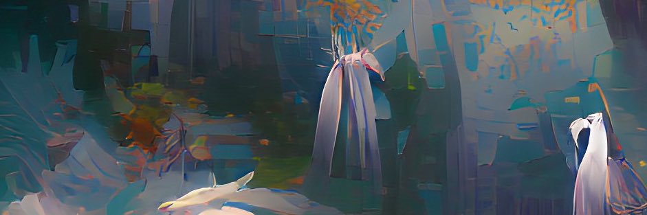 invisible flying girl banner