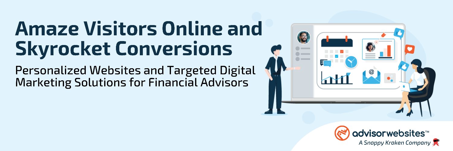 Advisor Websites - A Snappy Kraken Company banner