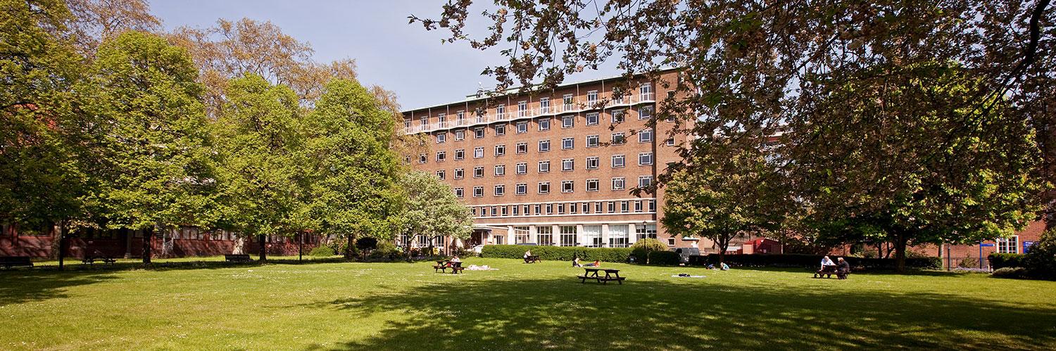 William Harvey Research Institute's banner
