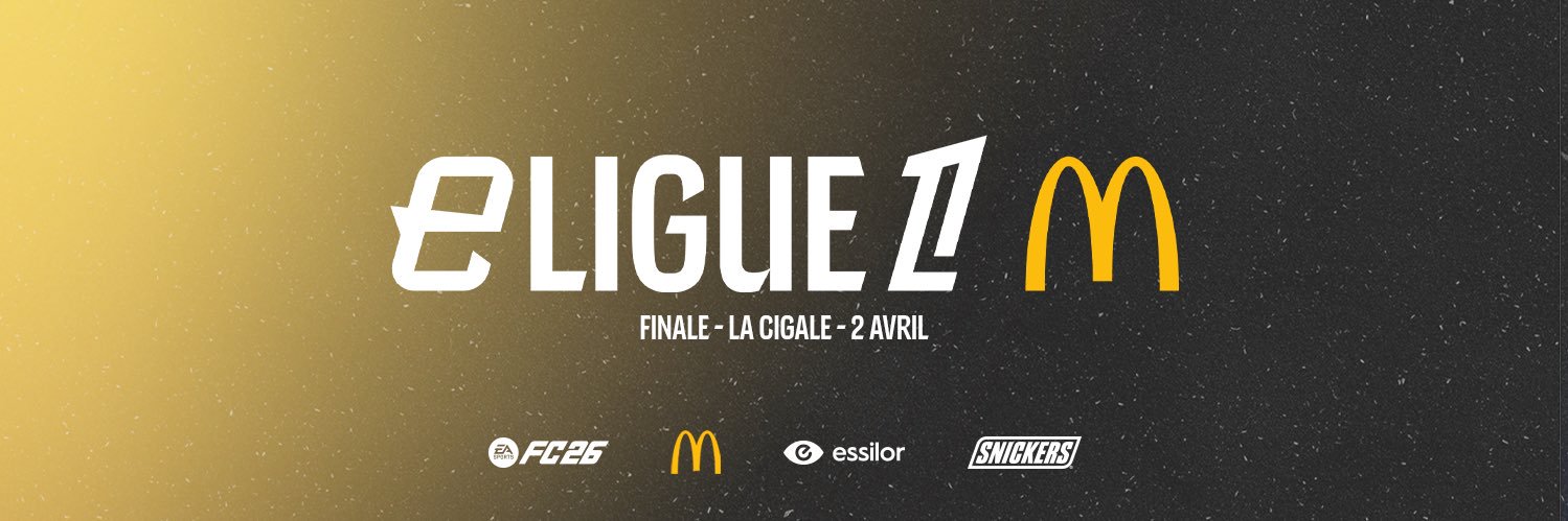 eLigue 1 McDonald’s banner