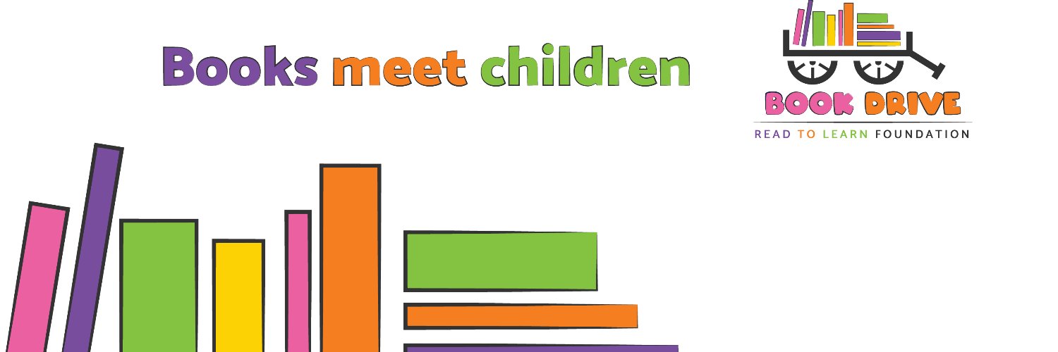 Book Drive - Read To Learn Foundation banner