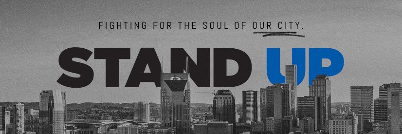 STAND UP Nashville ☀️ banner