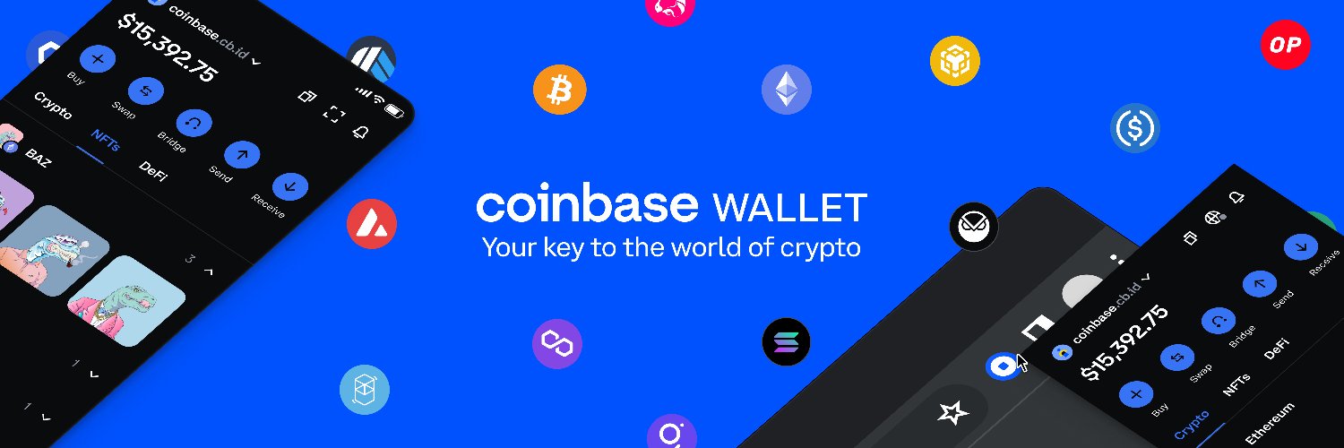 Coinbase Wallet 🛡️ Profile Banner
