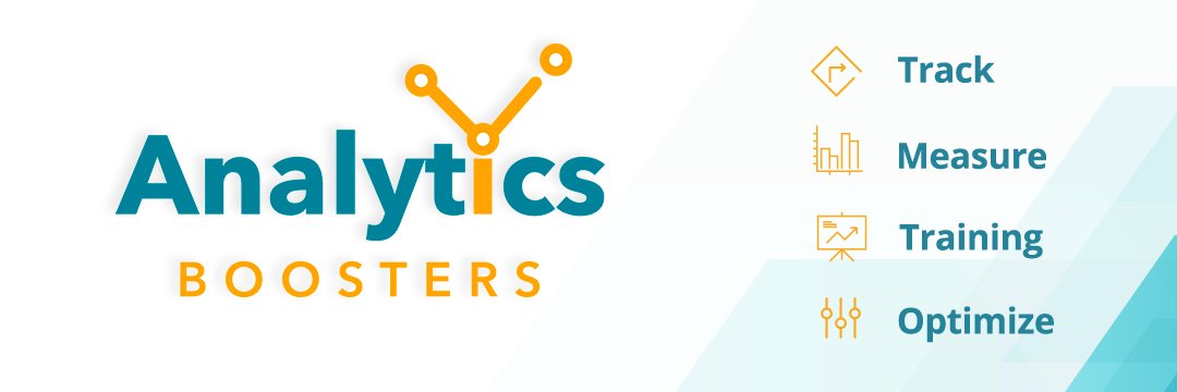 Analytics Boosters banner