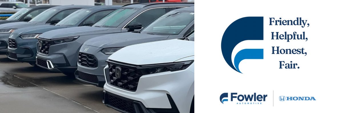 Fowler Honda's banner