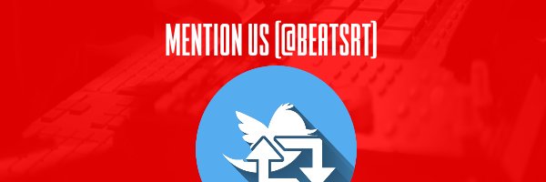 BEAT RETWEETS banner