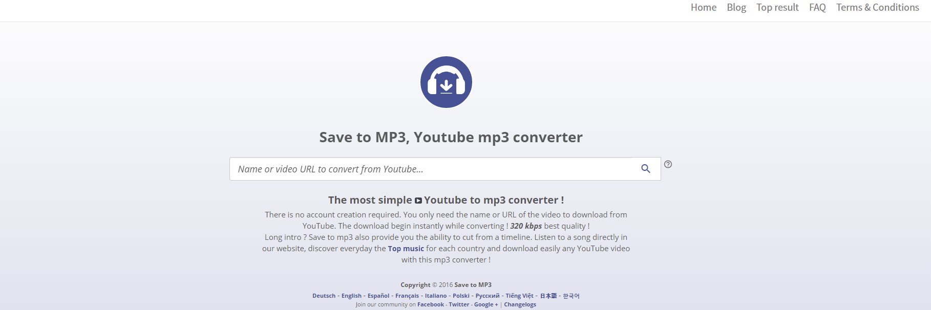 Savetomp3.net banner