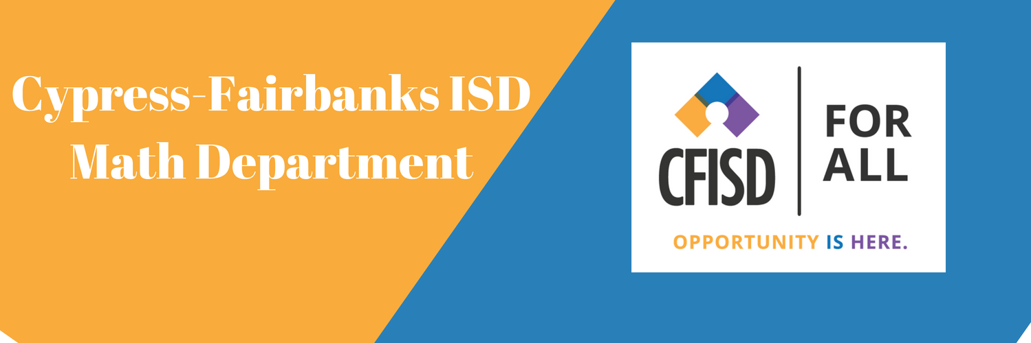CFISD Math banner