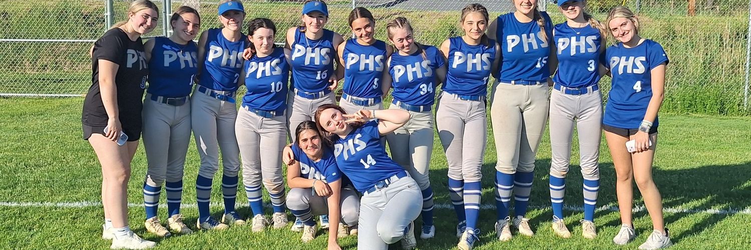 Pythons Softball banner