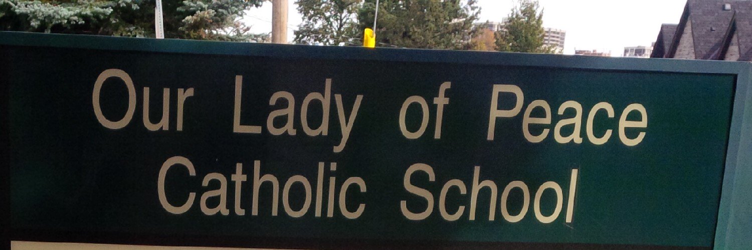 Our Lady Of Peace banner