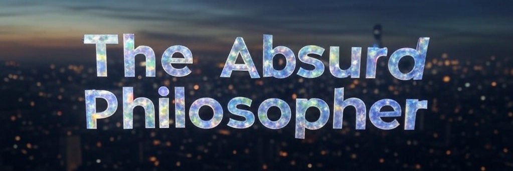 The Absurd Philosopher banner