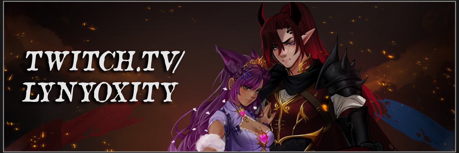 Lyn | Elf/Demon ENVTuber banner