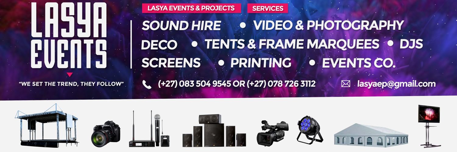 LasyaEvents's profile banner image