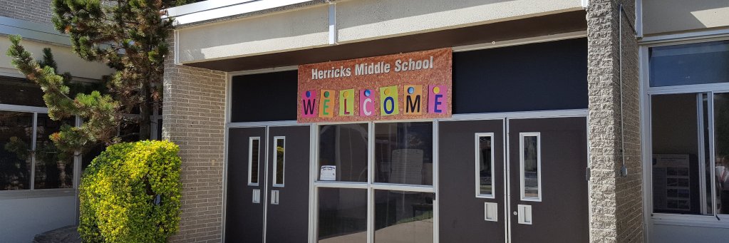 Herricks Middle School banner