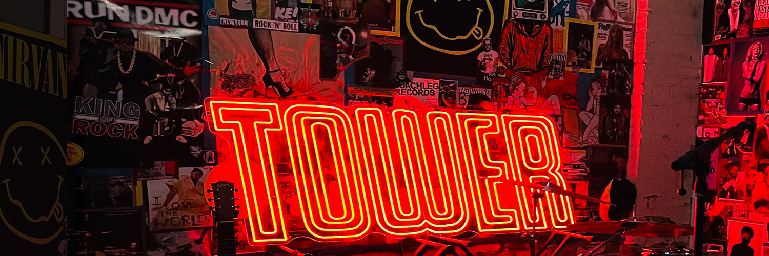 Tower Records banner