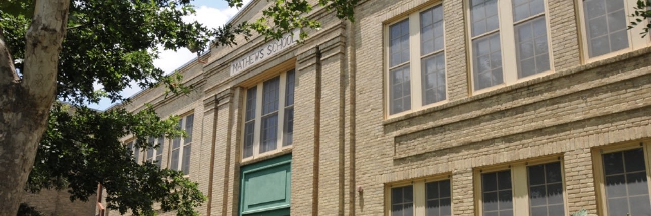 Mathews Elementary banner