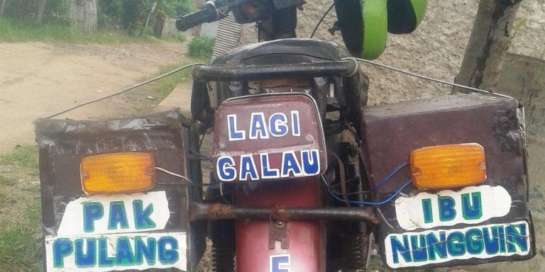Aku sadar, aku hanya banner