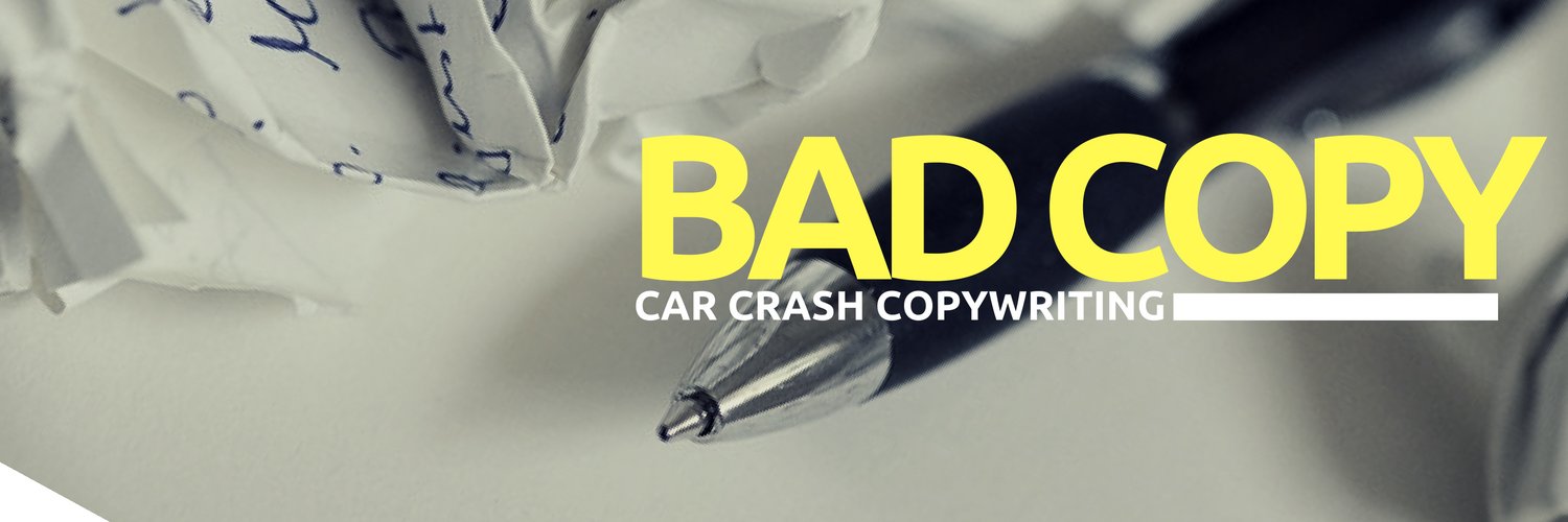 Bad Copy banner