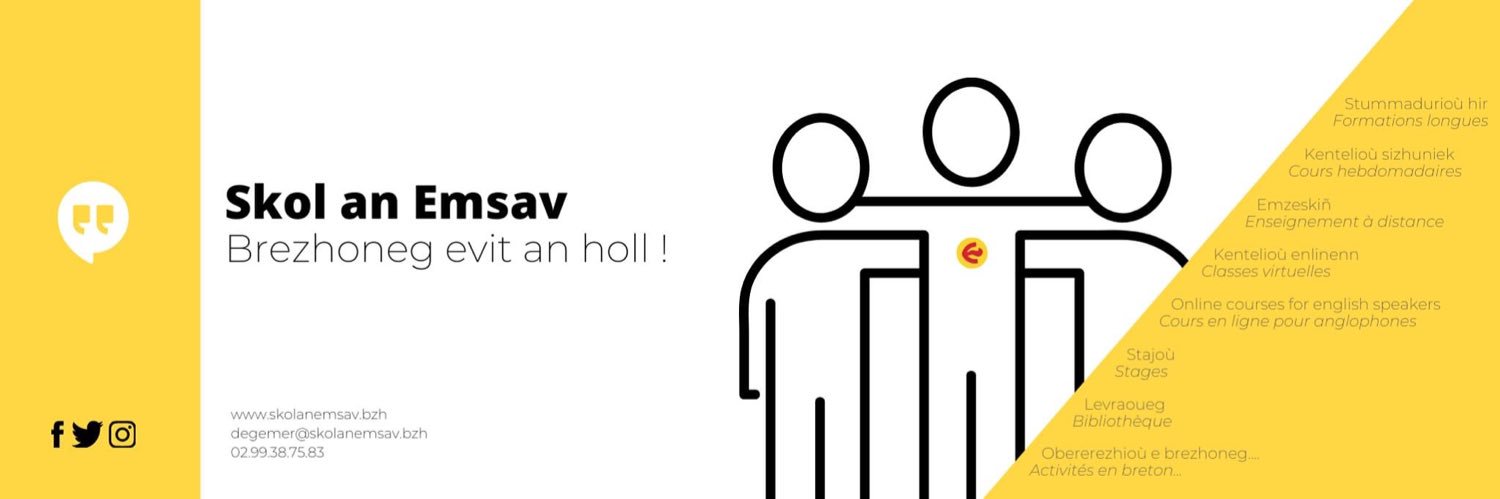 Skol an Emsav banner
