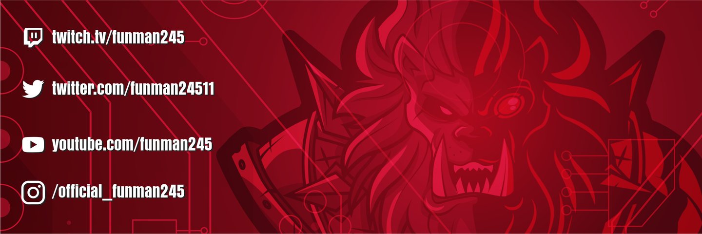 Funman245 banner