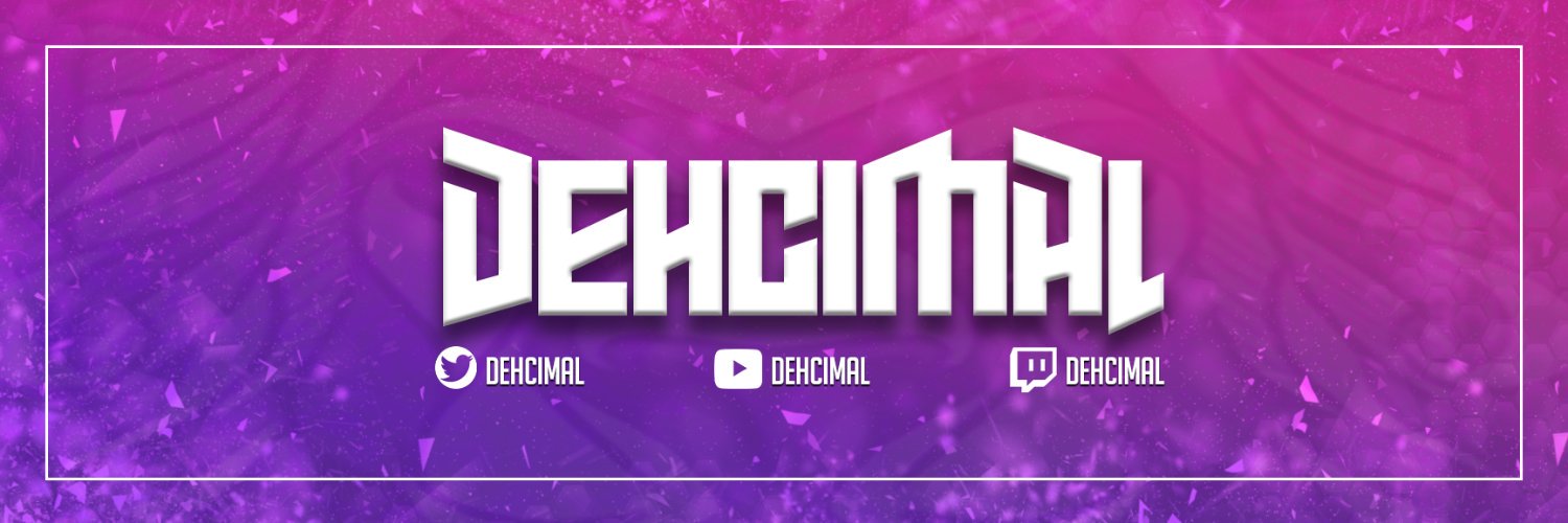 Dehcimal's profile banner image