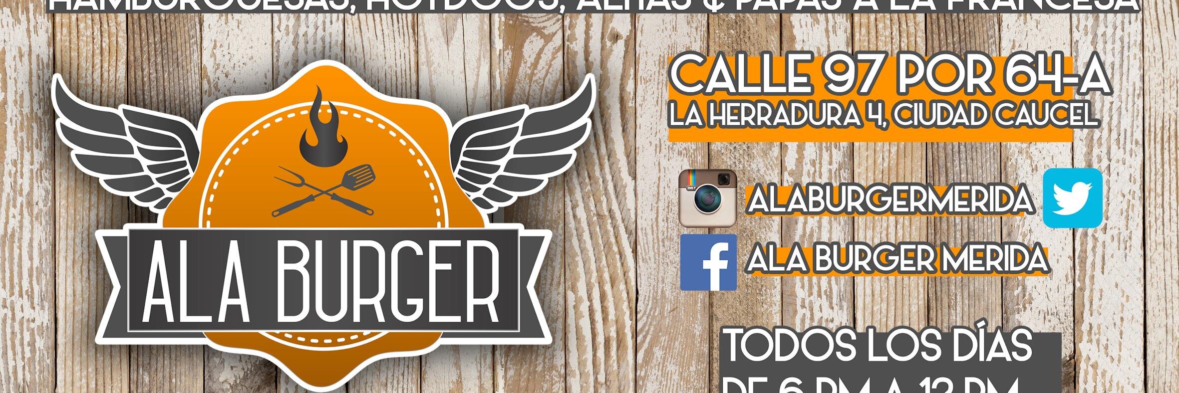 Ala Burger Merida banner