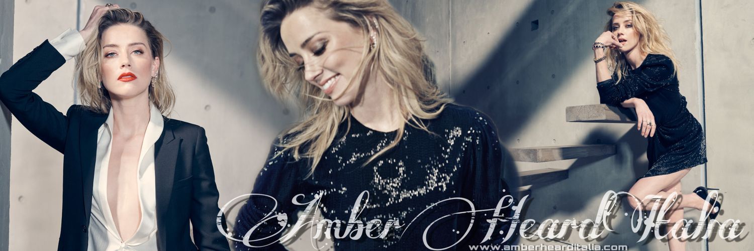 Amber Heard Italia| Fan Account banner