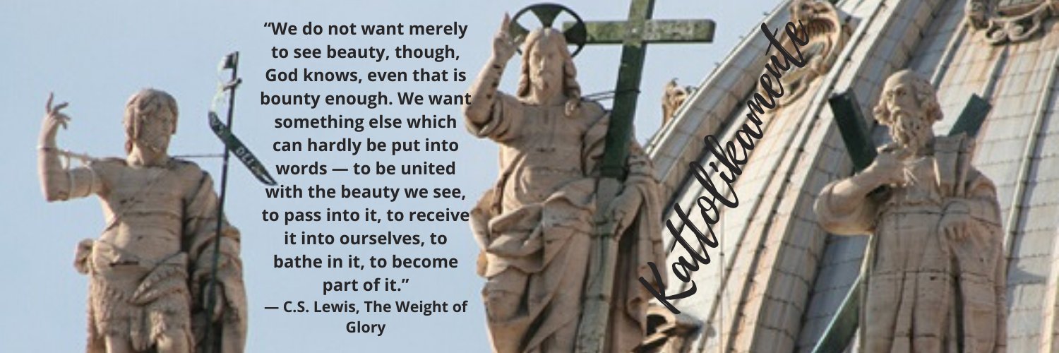 Kattoliko Pensiero's banner